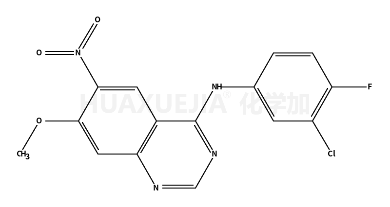 N-(3-氯-4-氟苯基)-7-甲氧基-6-硝基喹唑啉-4-胺