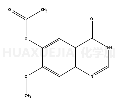 7-甲氧基-4-氧代-3,4-二氢喹唑啉-6-醇乙酸酯