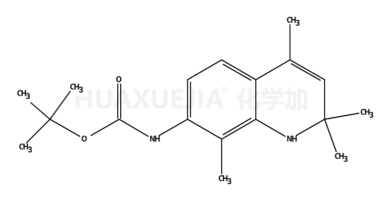 • Carbamic acid, (1,2-dihydro-2,2,4,8-tetramethyl-7-quinolinyl)-, 1,1-dimethylethyl ester (9CI)