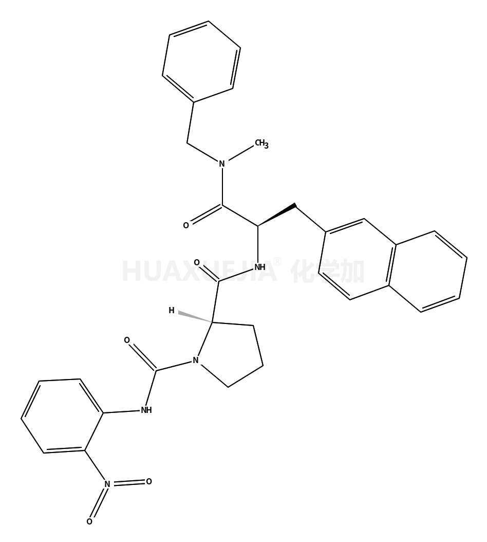 1-[[(2-硝基苯基)氨基]羰基]-l-丙基-N-甲基-3-(2-萘yl)-N-(苯基甲基)-l-丙氨酰胺