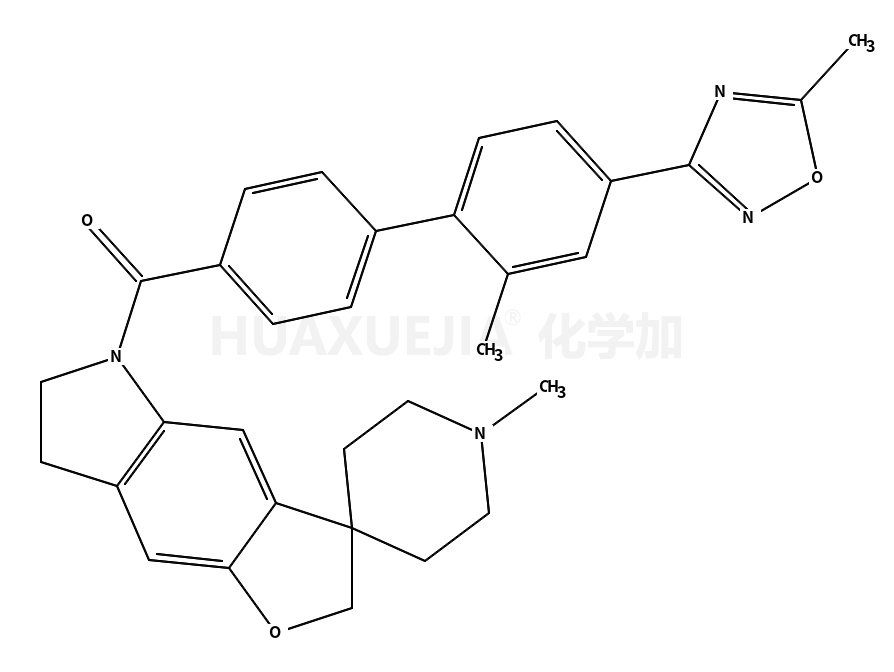 [2'-甲基-4'-(5-甲基-1,2,4-恶二唑-3-基)[1,1'-联苯基]-4-基](2,5,6,7-四氢-1'-甲基螺[3H-呋喃并[2,3-F]吲哚-3,4'-哌啶]-5-基)甲酮