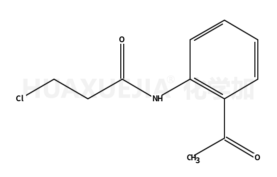 N-(2-乙酰基苯基)-3-氯丙酰胺
