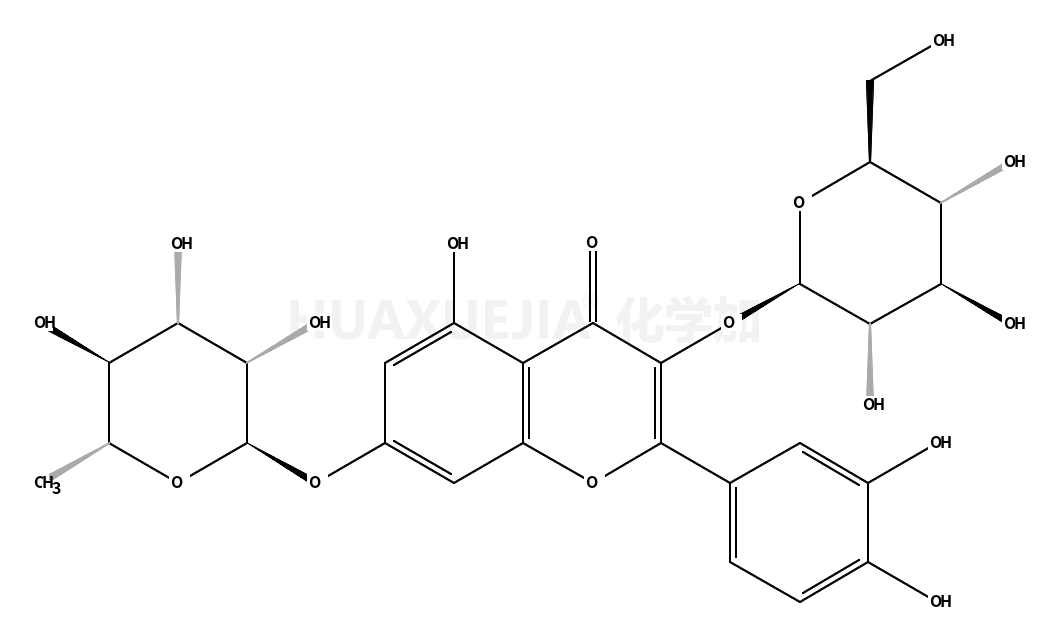 槲皮素-3-O-葡萄糖-7-O-鼠李糖苷