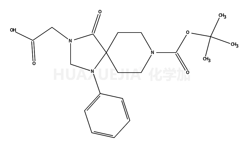 BOC-3-羧甲基-1-苯基-1-1,3,8-三氮杂螺[4.5]癸烷-4-酮