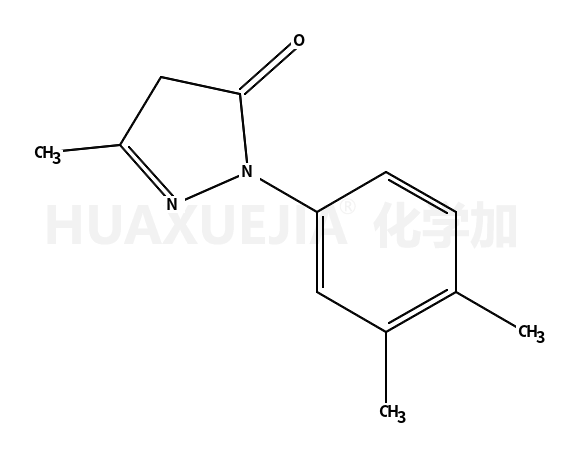 1-(3,4-二甲基苯基)-3-甲基-3-吡唑啉-5-酮