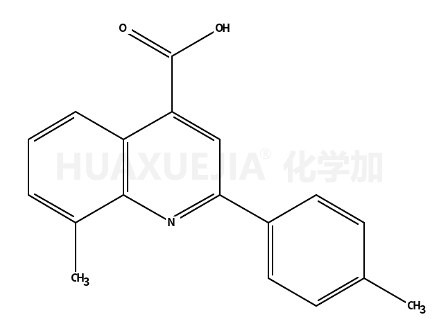 8-甲基-2-(4-甲基苯基)喹啉-4-羧酸