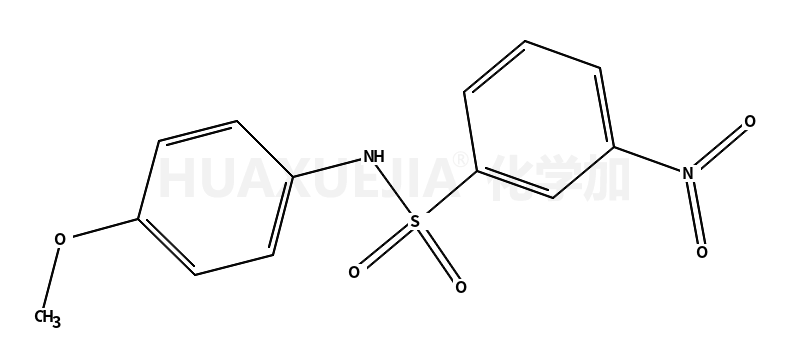 N-(4-methoxy-phenyl)-3-nitro-benzenesulfonamide
