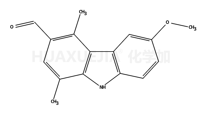 6-methoxy-1,4-dimethyl-9H-carbazole-3-carbaldehyde