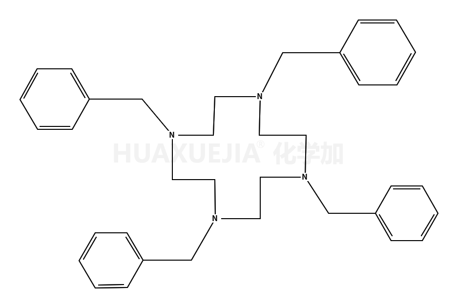 1,4,7,10-四苄基-1,4,7,10-四氮环十二烷