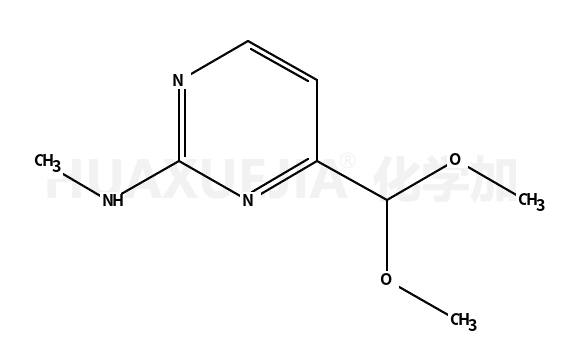 2-甲基氨基嘧啶-4-羧醛，二甲基乙缩醛