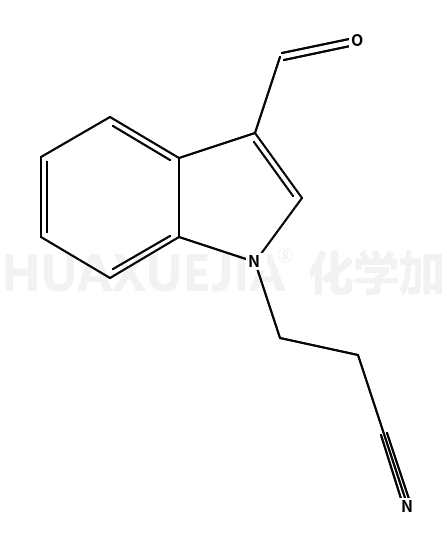 3-(3-甲酰基-1H-1-吲哚)丙腈