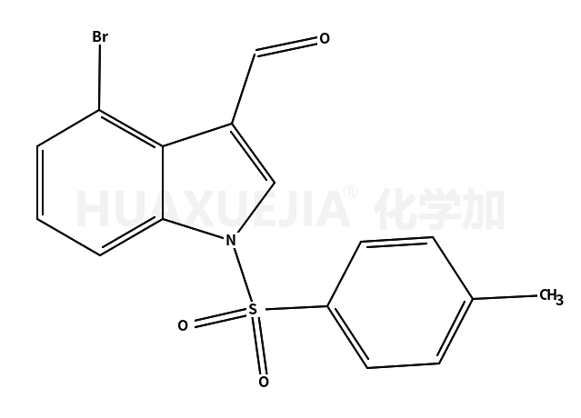 4-bromo-1-(4-toluenesulfonyl)indole-3-carboxaldehyde