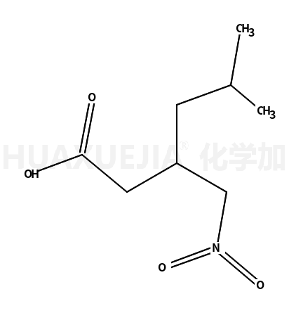 5-甲基-3-(硝基甲基)己酸