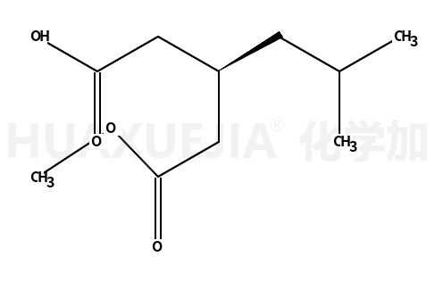 (3S)-3-(2-methoxy-2-oxoethyl)-5-methylhexanoic acid