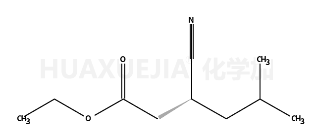 (S)-3-cyano-5-methylhexanoic acid ethyl ester