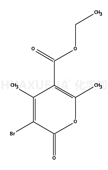 3-溴-5-乙氧甲酰基-4,6-二甲基-2-吡喃酮