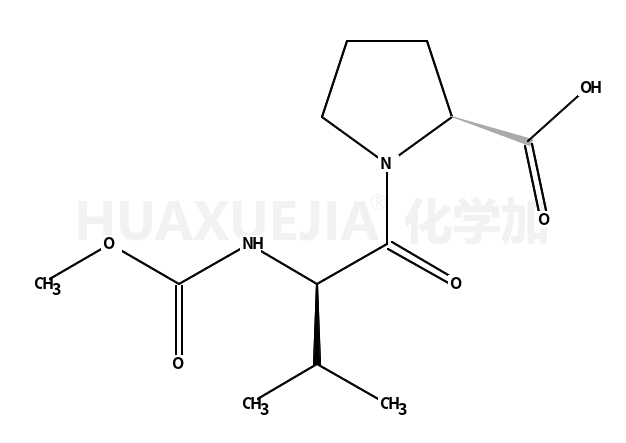 N-(甲氧基羰基)-L-缬氨酰-L-脯氨酸