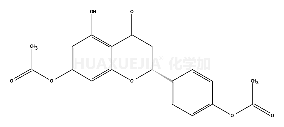 [4-(7-acetyloxy-5-hydroxy-4-oxo-2,3-dihydrochromen-2-yl)phenyl] acetate
