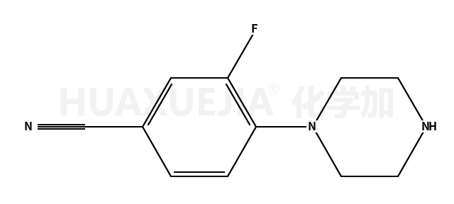 3-氟-4-(1-哌嗪基)苯腈