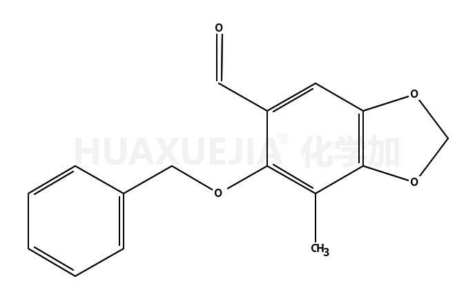 2-benzyloxy-3-methyl-4,5-methylenedioxybenzaldehyde