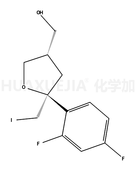 ((3R,5R)-5-(2,4-difluorophenyl)-5-(iodomethyl)tetrahydrofuran-3-yl)methanol