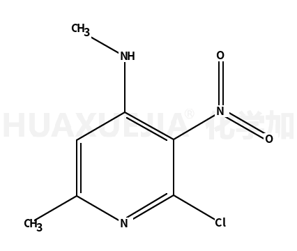 2-氯-N,6-二甲基-3-硝基吡啶-4-胺