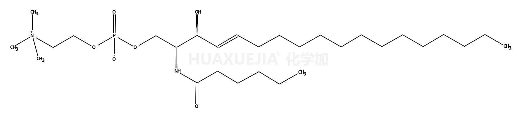 [(E,2S,3R)-2-(hexanoylamino)-3-hydroxyoctadec-4-enyl] 2-(trimethylazaniumyl)ethyl phosphate