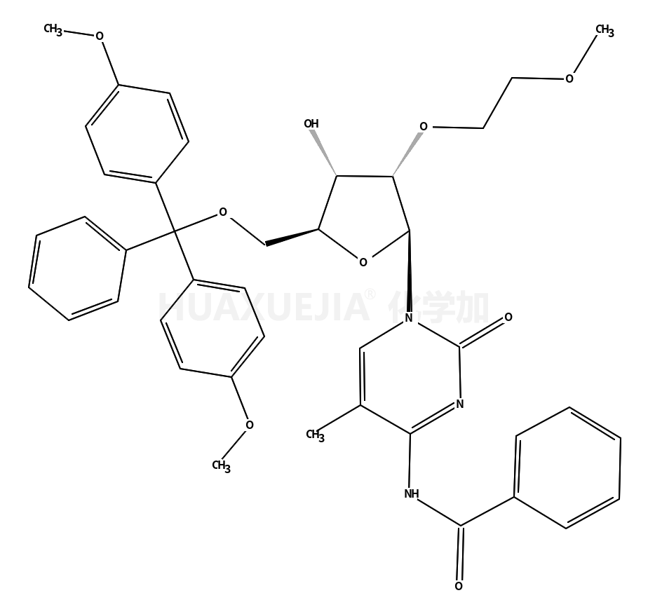 N-苯甲酰基-2'-O-甲氧基乙基-5-O-二甲氧基三苯甲基-5-甲基胞苷