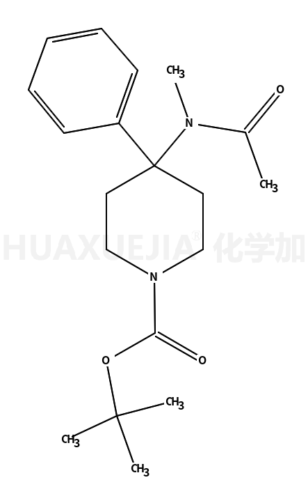 4-[乙酰基(甲基)氨基]-4-苯基哌啶-1-氨基甲酸叔丁酯