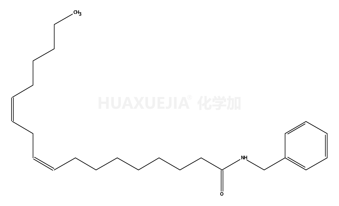 N-苄基-(9Z,12Z)-十八碳二烯酰胺