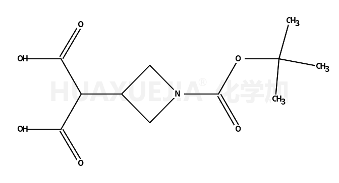 2-(1-(叔丁氧基羰基)氮杂啶-3-基)丙二酸