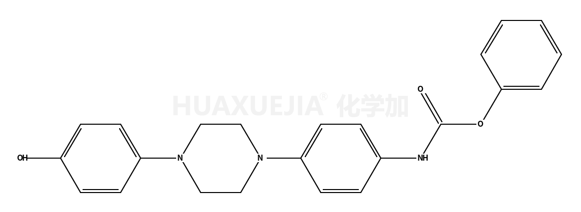 [4-[4-(4-羥基苯基)-1-哌嗪基]苯基]氨基甲酸苯酯