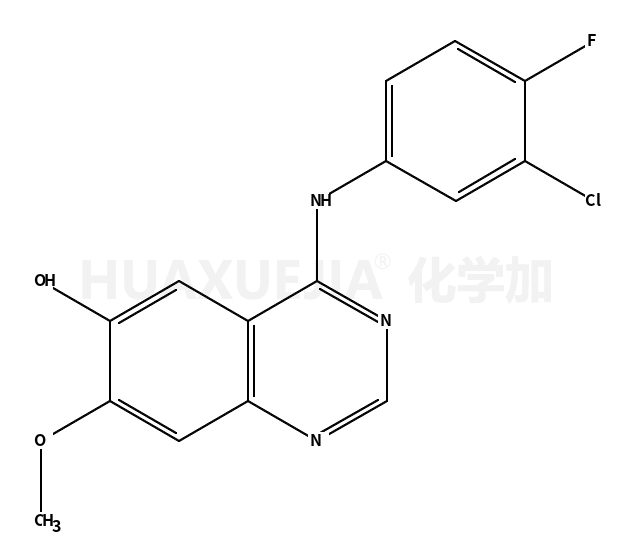 4-(3-氯-4-氟苯)氨基-7-甲氧基-6-羟基喹唑啉