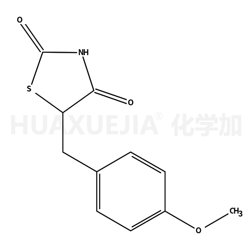 5-[(4-methoxyphenyl)-methyl]thiazolidine-2,4-dione