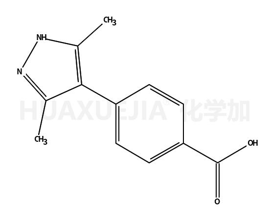 4-(3,5-dimethyl-1H-pyrazol-4-yl)benzoic acid