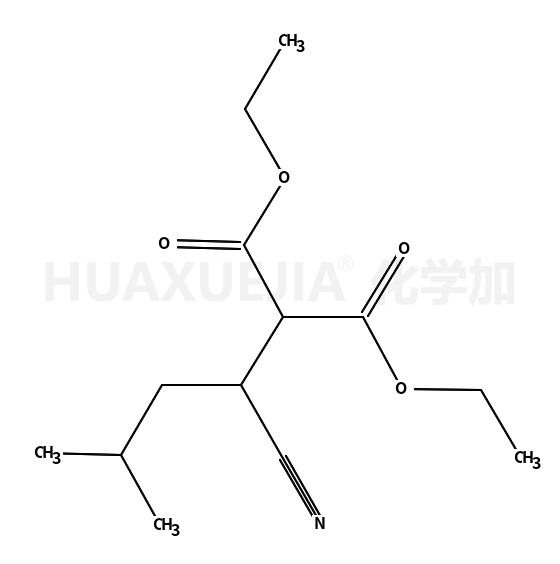 (1-氰基-3-甲基丁基)丙二酸二乙酯