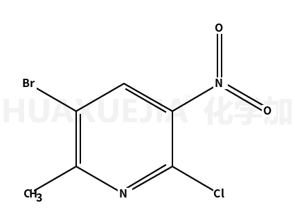 2-氯-3-硝基-5-溴-6-甲基吡啶