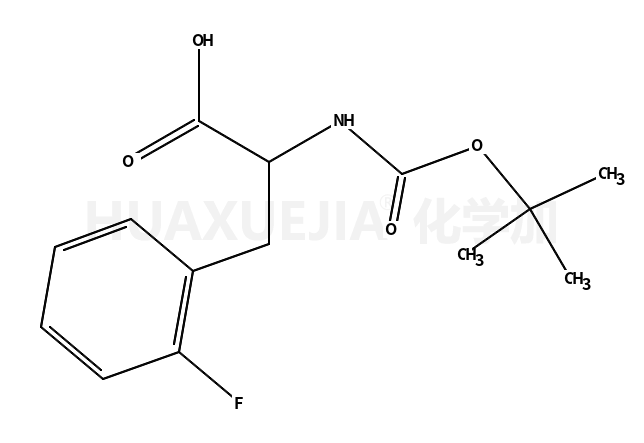 2-Fluoro-N-{[(2-methyl-2-propanyl)oxy]carbonyl}phenylalanine