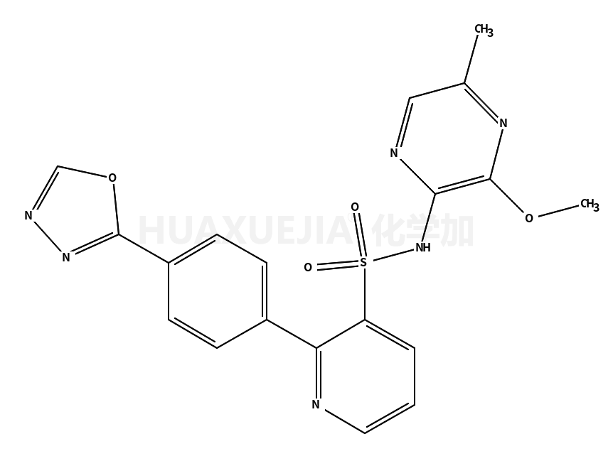 N-(3-methoxy-5-methylpyrazin-2-yl)-2-[4-(1,3,4-oxadiazol-2-yl)phenyl]pyridine-3-sulfonamide