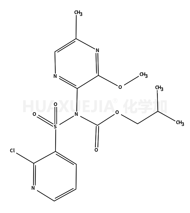 2-氯吡啶-3-基磺酰基(3-甲氧基-5-甲基吡嗪-2-基)氨基甲酸异丁酯