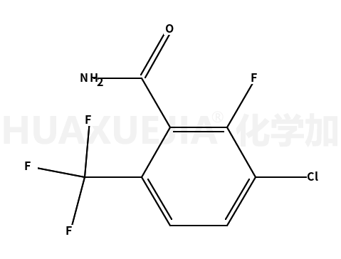 3-CHLORO-2-FLUORO-6-(TRIFLUOROMETHYL)BENZAMIDE