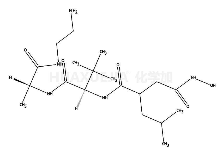 N-{2-[2-(Hydroxyamino)-2-oxoethyl]-4-methylpentanoyl}-3-methyl-L- valyl-N-(2-aminoethyl)-L-alaninamide