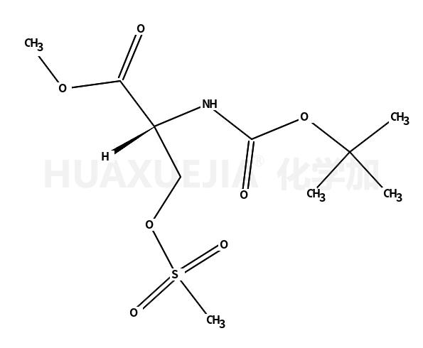 S-2-((叔丁氧基羰基)氨基)-3-((甲基磺酰基)氧基)丙酸甲酯