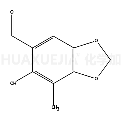 6-羟基-7-甲基-1,3-苯并二噁唑-5-甲醛