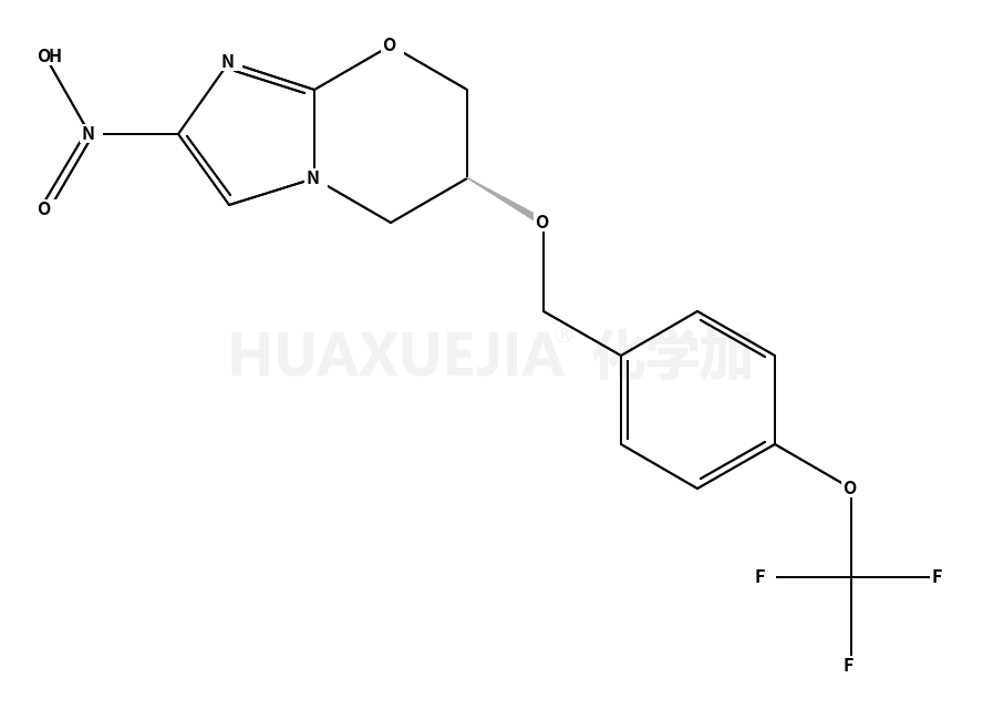 S)-6,7-二氢-2-硝基-6-[[4-(三氟甲氧基)苯基]甲氧基]-5H-咪唑并[2,1-B][1,3]恶嗪