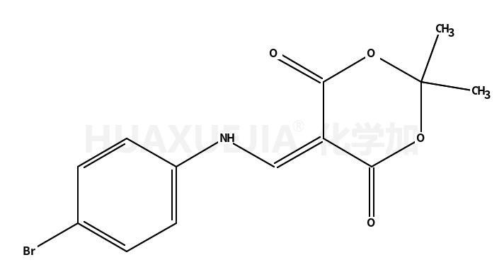 5-[(4-溴苯基氨基)亚甲基]-2,2-二甲基-1,3-二噁烷-4,6-二酮