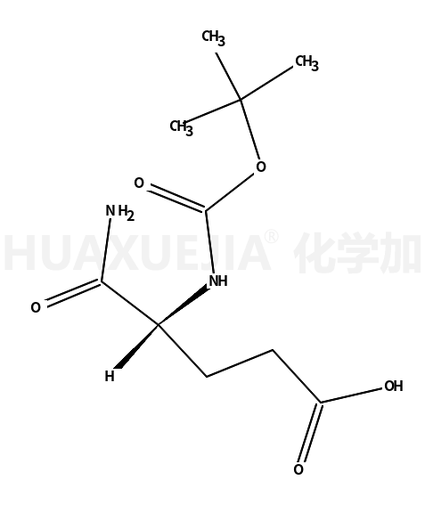 4-叔丁氧羰基氨基-4-氨基甲酰基丁酸