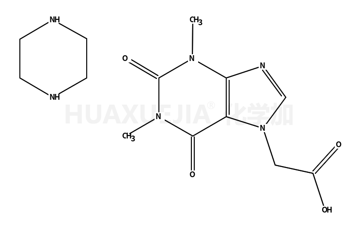 乙酸茶碱哌嗪盐