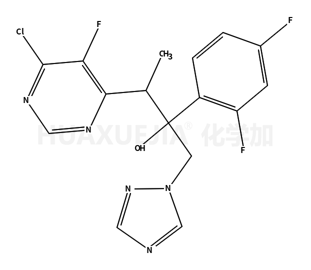 (2R,3S/2S,3R)-3-(6-氯-5-氟嘧啶-4-基)-2-(2,4-二氟苯基)-1-(1H-1,2,4-三唑-1-基)-2-丁醇盐酸盐