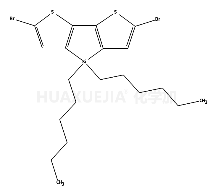 2,6-二溴-4,4-二己基-4H-硅杂环戊二烯并[3,2-b:4,5-b’]二噻吩